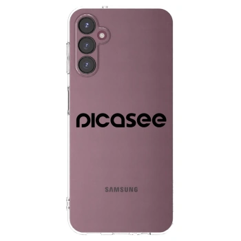 Picasee Samsung Galaxy A05s A057G Hülle - Transparentes Silikon - Picasee - new logo - black