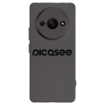 Picasee Xiaomi Redmi A3 Hülle - Schwarzes Silikon - Picasee - new logo - black