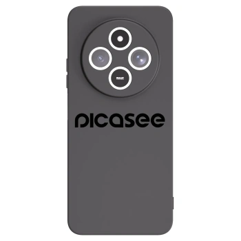 Picasee Xiaomi Redmi 14C Hülle - Schwarzes Silikon - Picasee - new logo - black