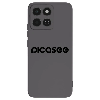 Picasee Honor 200 Smart 5G Hülle - Schwarzes Silikon - Picasee - new logo - black