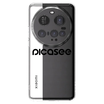 Picasee Xiaomi 15 Ultra Hülle - Transparentes Silikon - Picasee - new logo - black