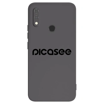 Picasee Xiaomi Redmi Note 7 Hülle - Schwarzes Silikon - Picasee - new logo - black