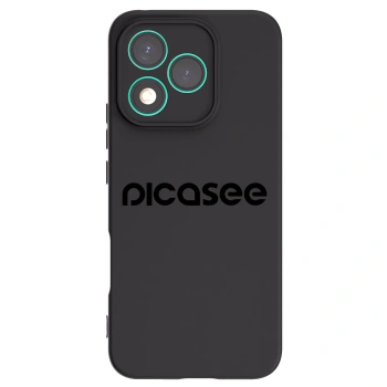 Picasee Honor 400 Lite 5G Hülle - Schwarzes Silikon - Picasee - new logo - black