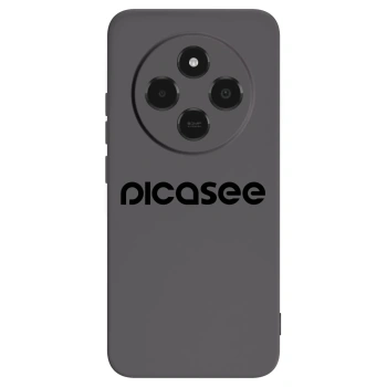 Picasee Xiaomi Poco C75 Hülle - Schwarzes Silikon - Picasee - new logo - black