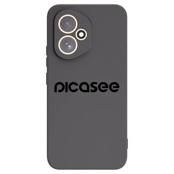Picasee Honor 400 5G Hülle - Schwarzes Silikon - Picasee - new logo - black