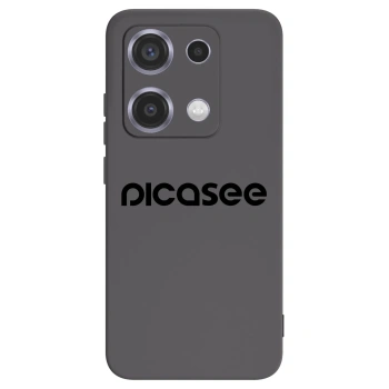 Picasee Xiaomi Redmi Note 14S Hülle - Schwarzes Silikon - Picasee - new logo - black