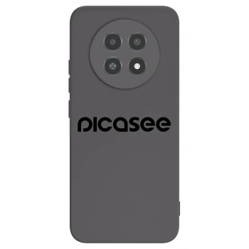 Picasee Realme 12X Hülle - Schwarzes Silikon - Picasee - new logo - black
