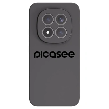 Picasee Xiaomi Redmi Note 15 Pro+ Hülle - Schwarzes Silikon - Picasee - new logo - black