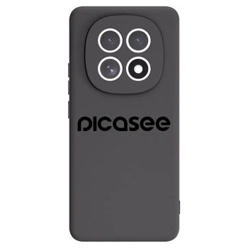 Picasee Xiaomi Redmi Note 15 Hülle - Schwarzes Silikon - Picasee - new logo - black