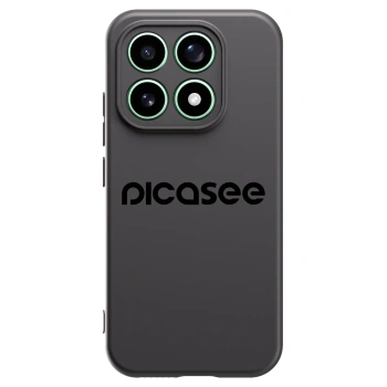 Picasee Xiaomi 17 Hülle - Schwarzes Silikon - Picasee - new logo - black