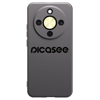 Picasee Honor Magic8 Lite 5G Hülle - Schwarzes Silikon - Picasee - new logo - black