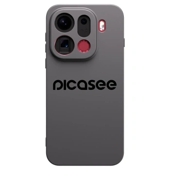 Picasee OPPO Find X9 Pro Hülle - Schwarzes Silikon - Picasee - new logo - black