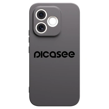 Picasee Honor 600 Lite Hülle - Schwarzes Silikon - Picasee - new logo - black