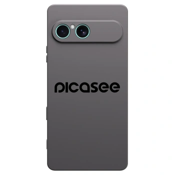 Picasee Sony Xperia 10 VII Hülle - Schwarzes Silikon - Picasee - new logo - black