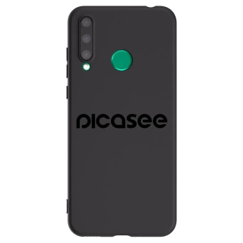 Picasee Honor 20 Lite Hülle - Schwarzes Silikon - Picasee - new logo - black