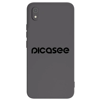 Picasee Xiaomi Redmi 7A Hülle - Schwarzes Silikon - Picasee - new logo - black