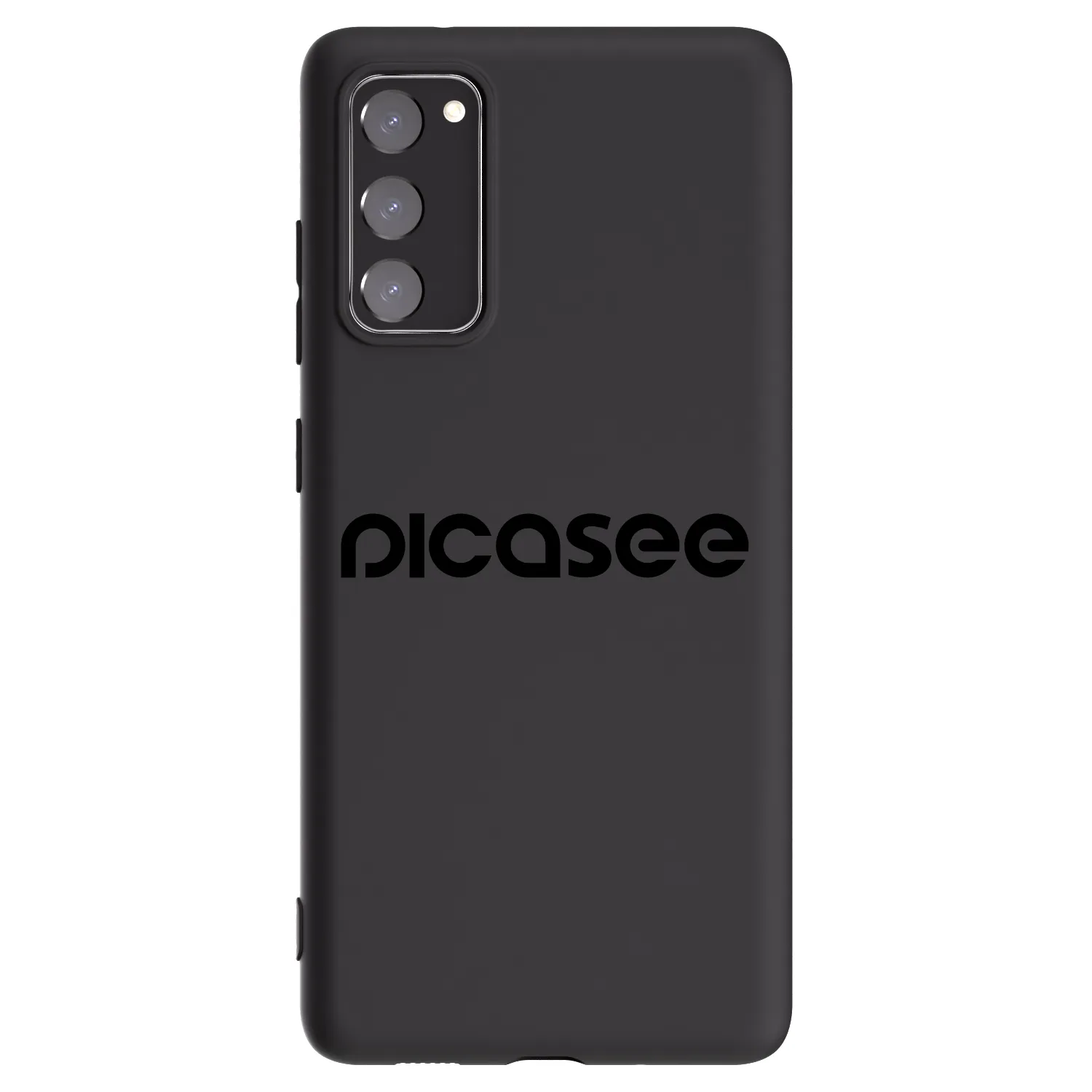 Picasee Samsung Galaxy S20 FE Hülle - Schwarzes Silikon - Picasee - new logo - black
