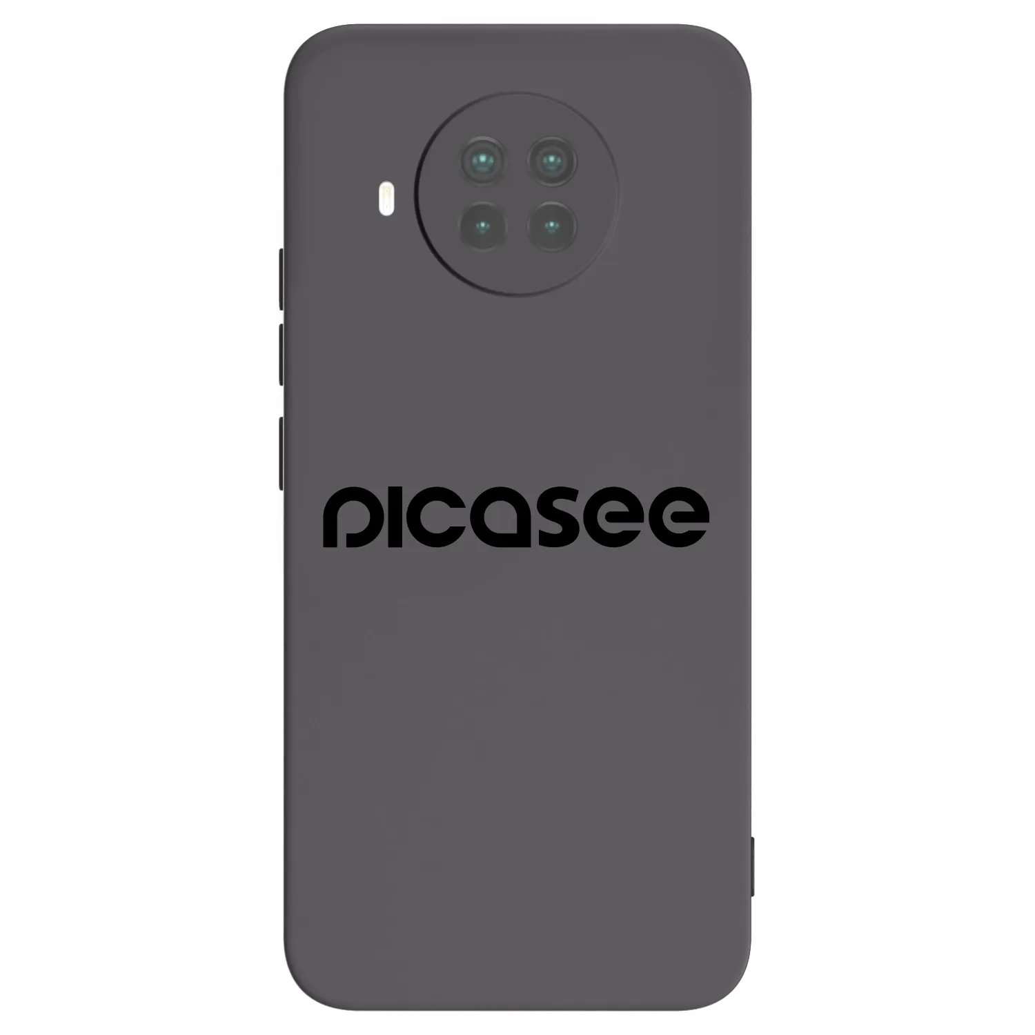 Picasee Xiaomi Mi 10T Lite Hülle - Schwarzes Silikon - Picasee - new logo - black