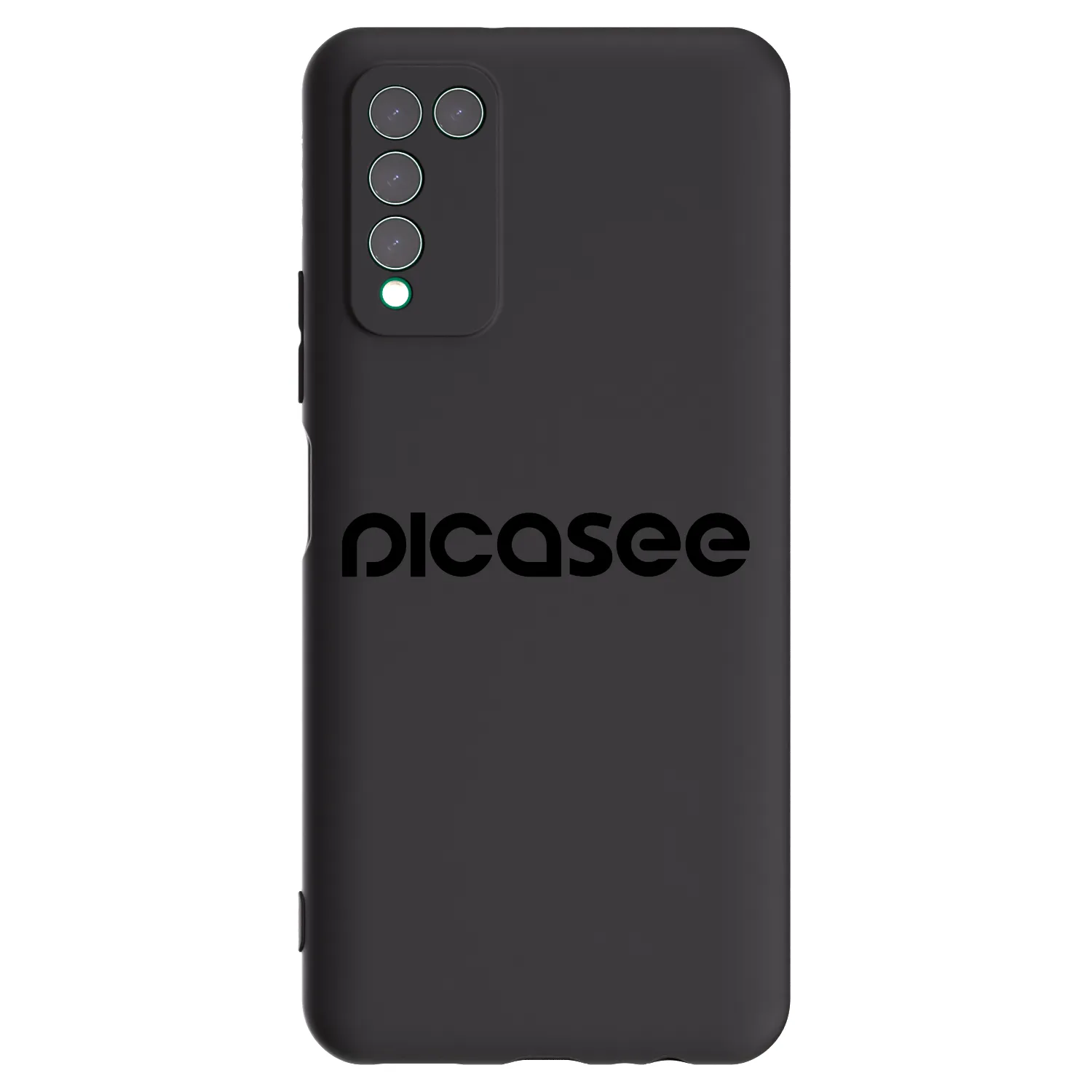 Picasee Honor 10X Lite Hülle - Schwarzes Silikon - Picasee - new logo - black