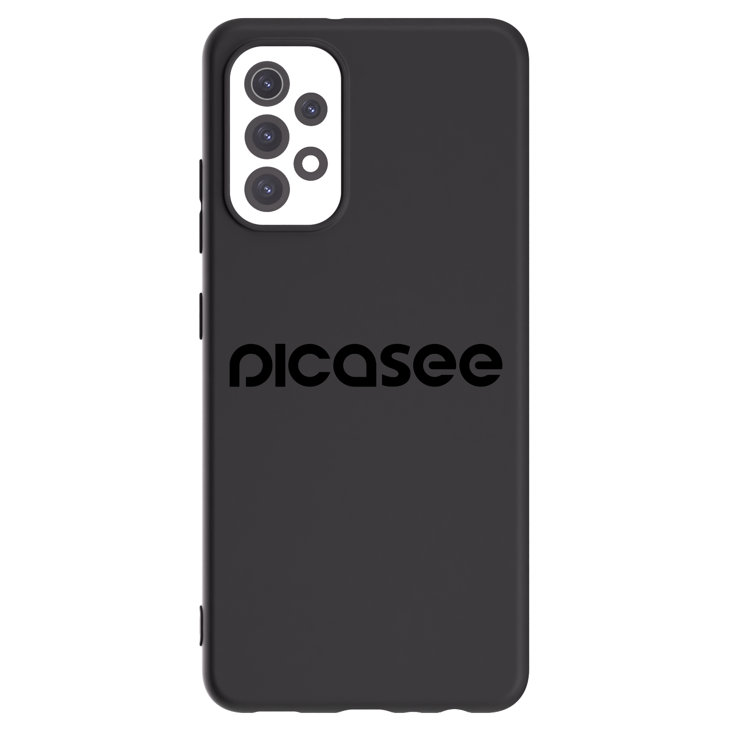 Picasee Samsung Galaxy A32 5G A326B Hülle - Schwarzes Silikon - Picasee - new logo - black