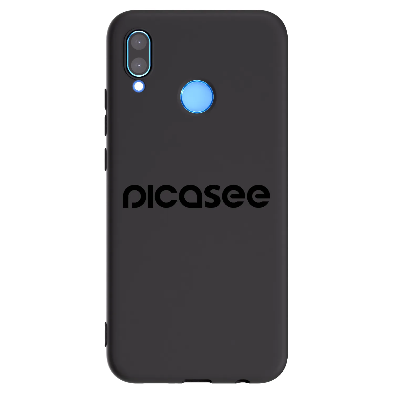 Picasee Huawei P20 Lite Hülle - Schwarzes Silikon - Picasee - new logo - black