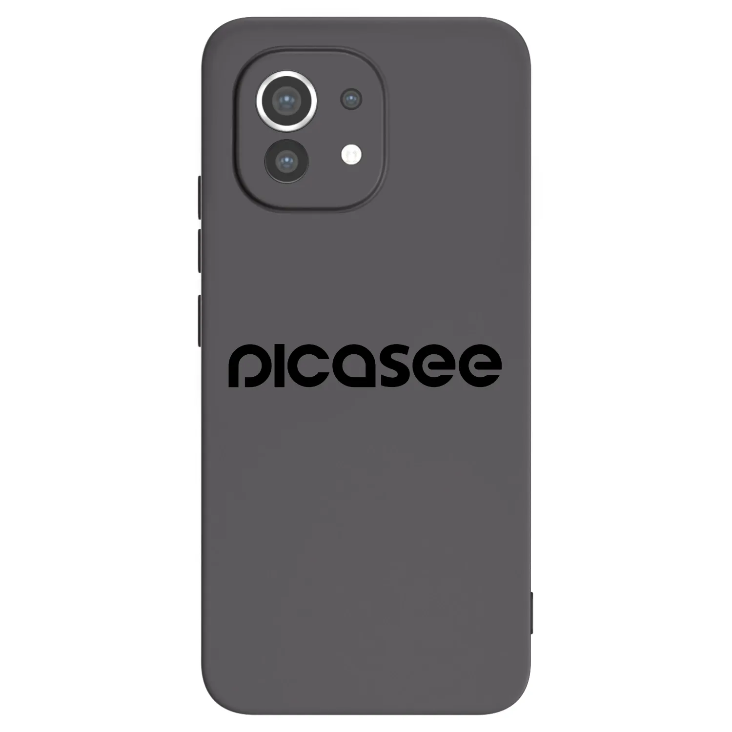 Picasee Xiaomi Mi 11 Hülle - Schwarzes Silikon - Picasee - new logo - black