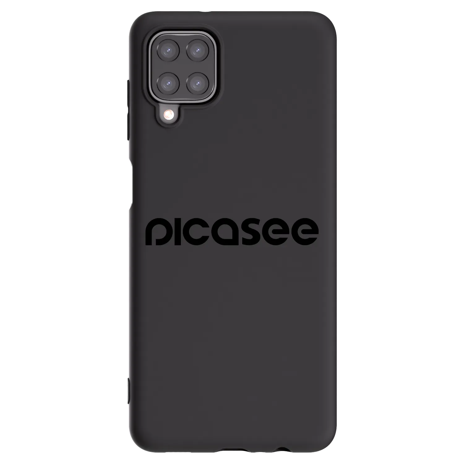 Picasee Samsung Galaxy M12 M127F Hülle - Schwarzes Silikon - Picasee - new logo - black