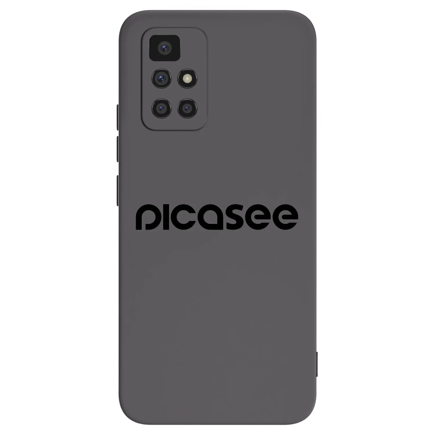 Picasee Xiaomi Redmi 10 Hülle - Schwarzes Silikon - Picasee - new logo - black
