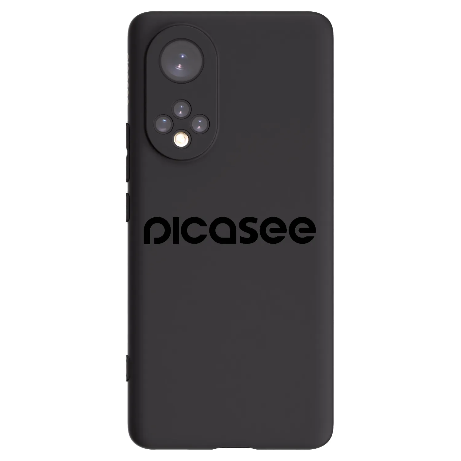 Picasee Honor 50 5G Hülle - Schwarzes Silikon - Picasee - new logo - black