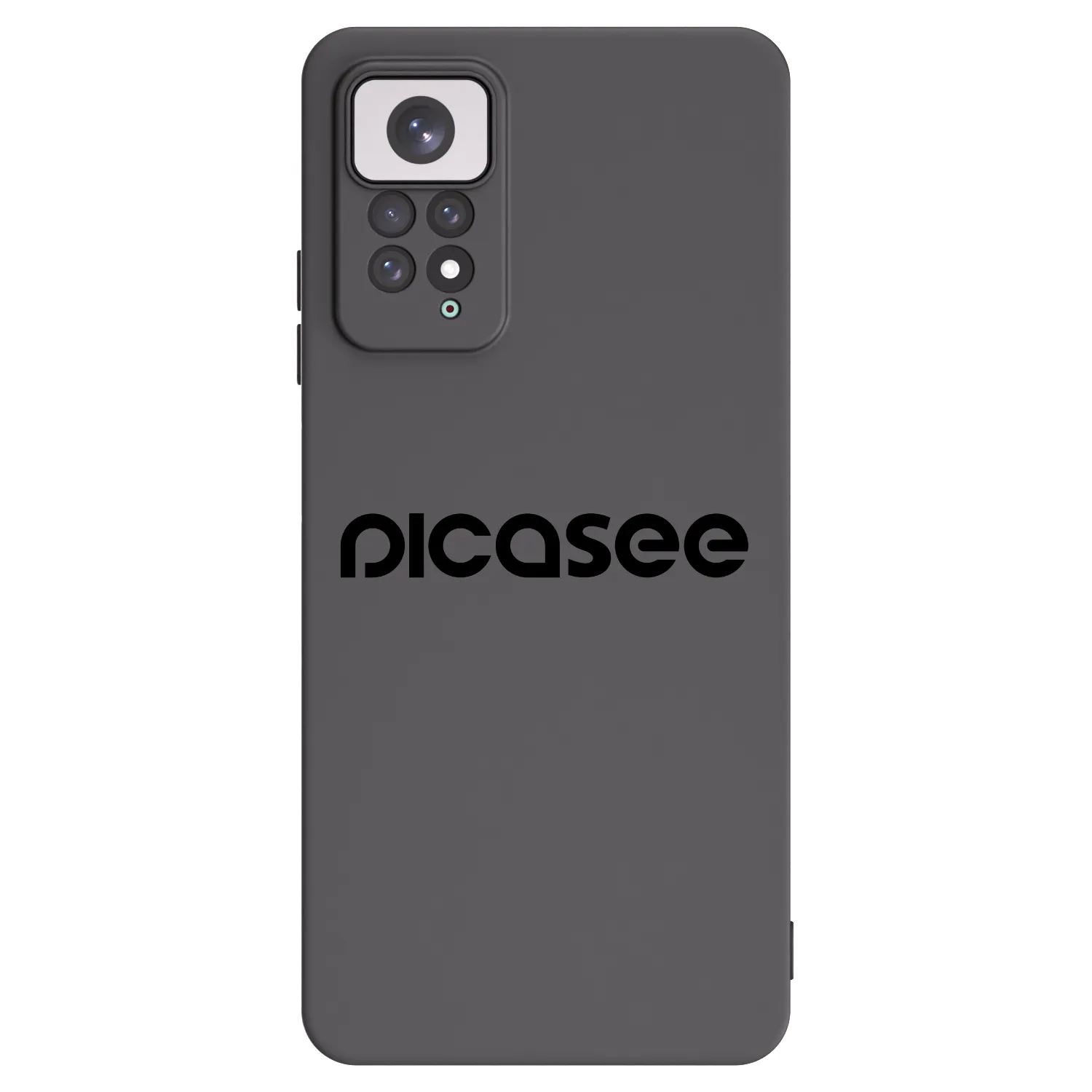 Picasee Xiaomi Redmi Note 11 Hülle - Schwarzes Silikon - Picasee - new logo - black