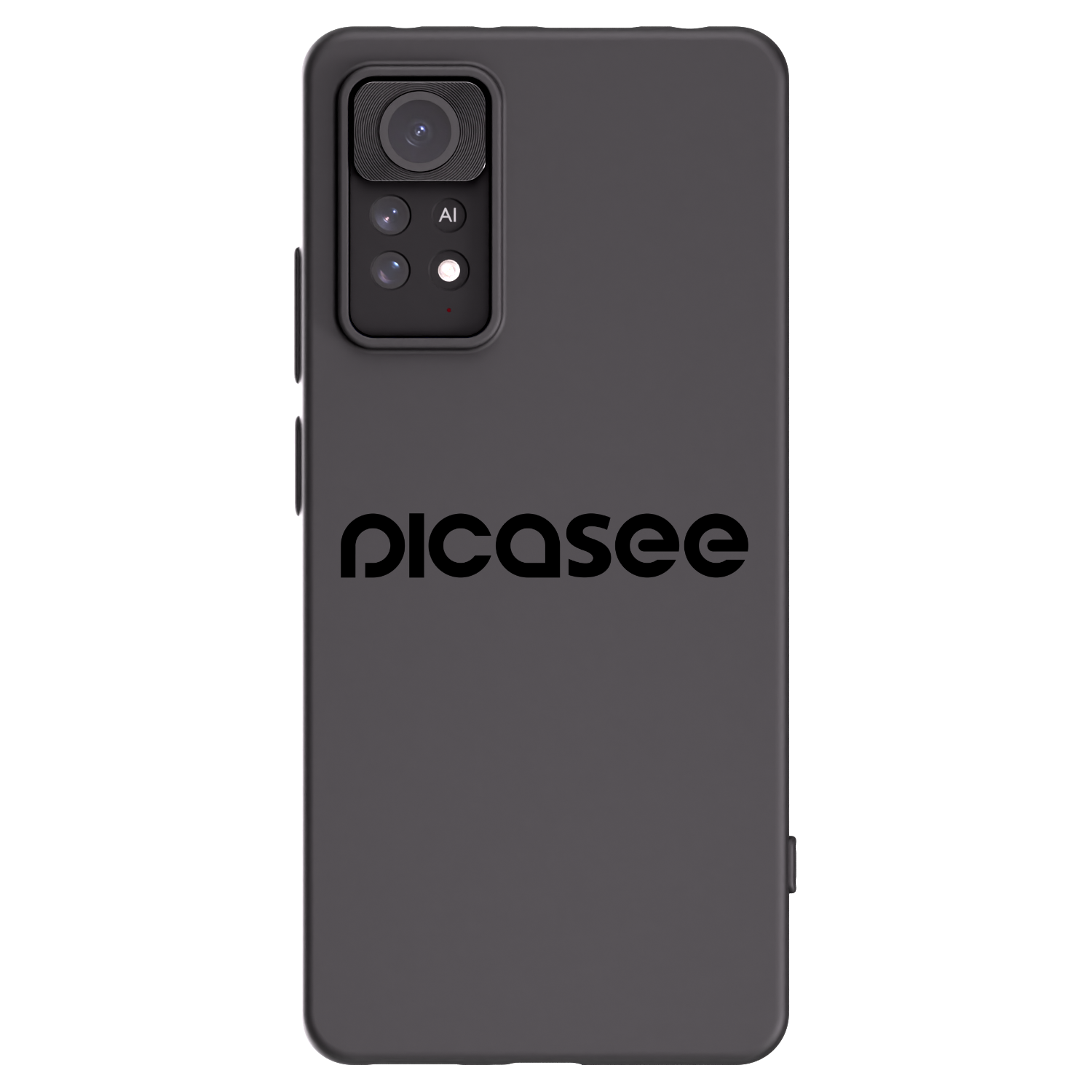 Picasee Xiaomi Redmi Note 11 Pro 5G Hülle - Schwarzes Silikon - Picasee - new logo - black