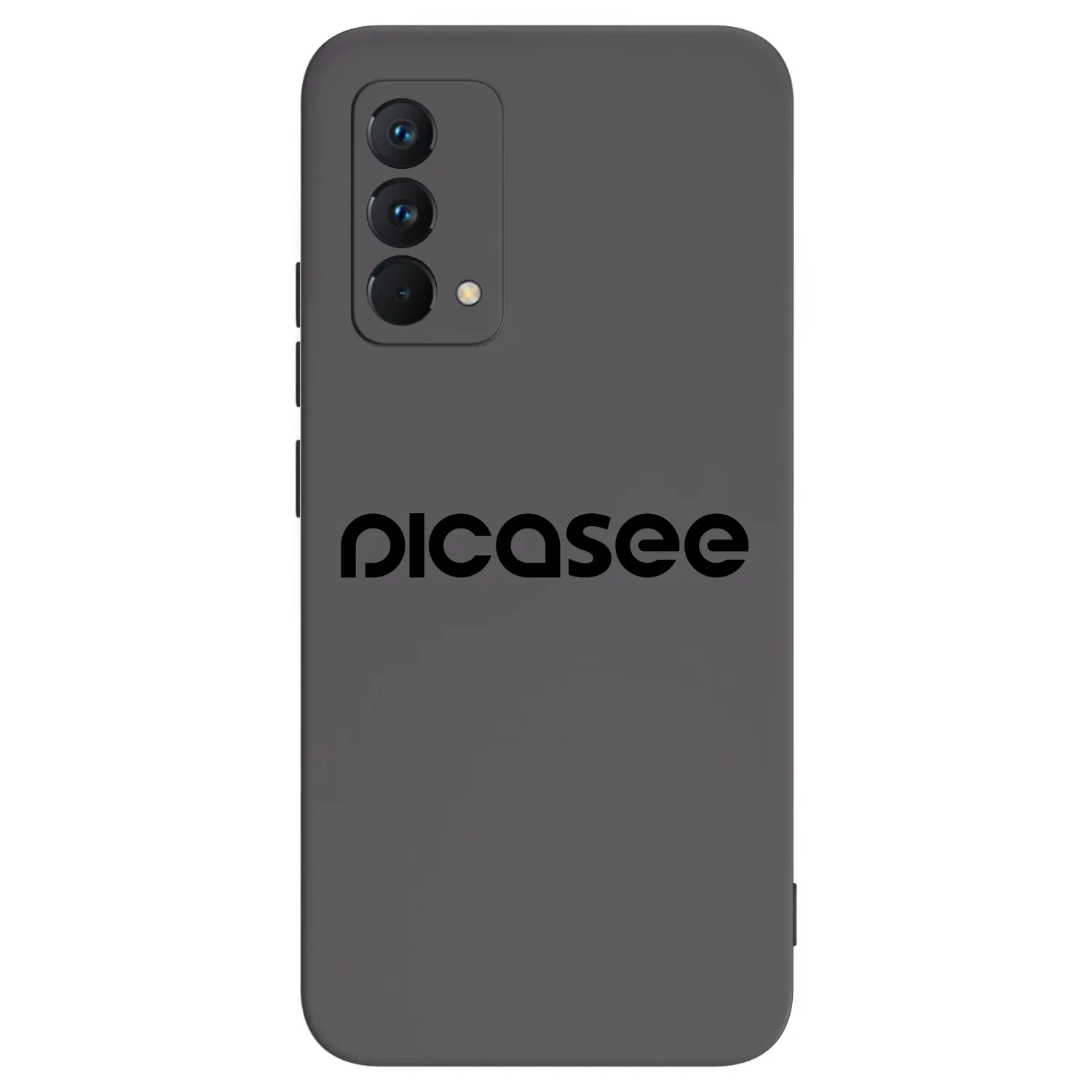 Picasee Realme GT Master Edition 5G Hülle - Schwarzes Silikon - Picasee - new logo - black