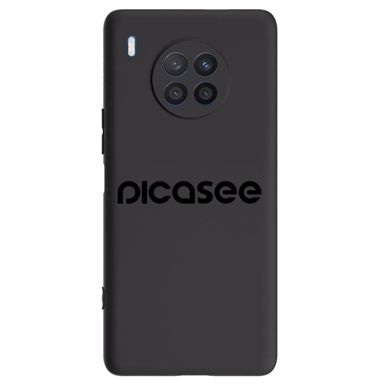 Picasee Honor 50 Lite Hülle - Schwarzes Silikon - Picasee - new logo - black