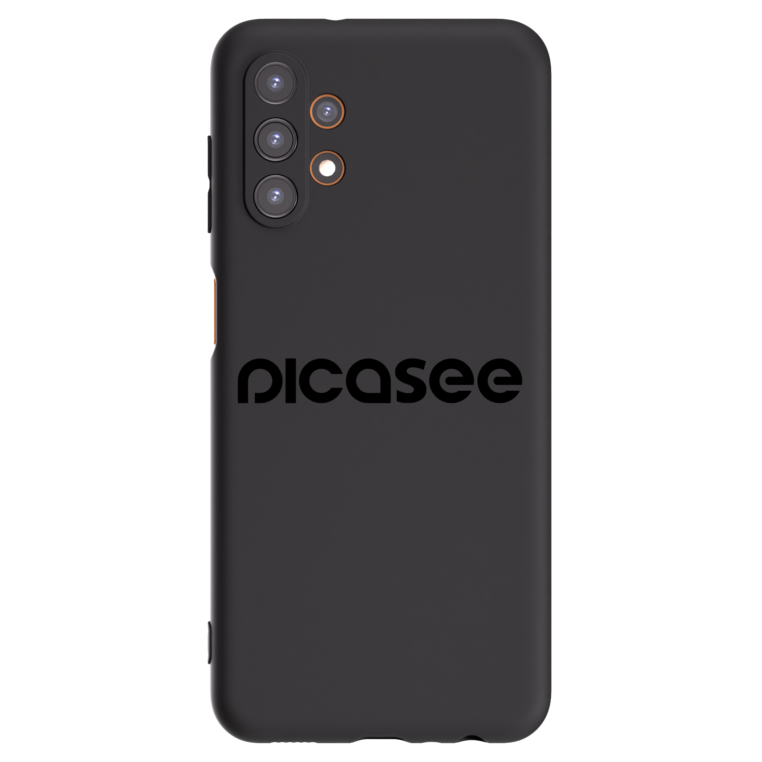 Picasee Samsung Galaxy A13 4G A135 Hülle - Schwarzes Silikon - Picasee - new logo - black