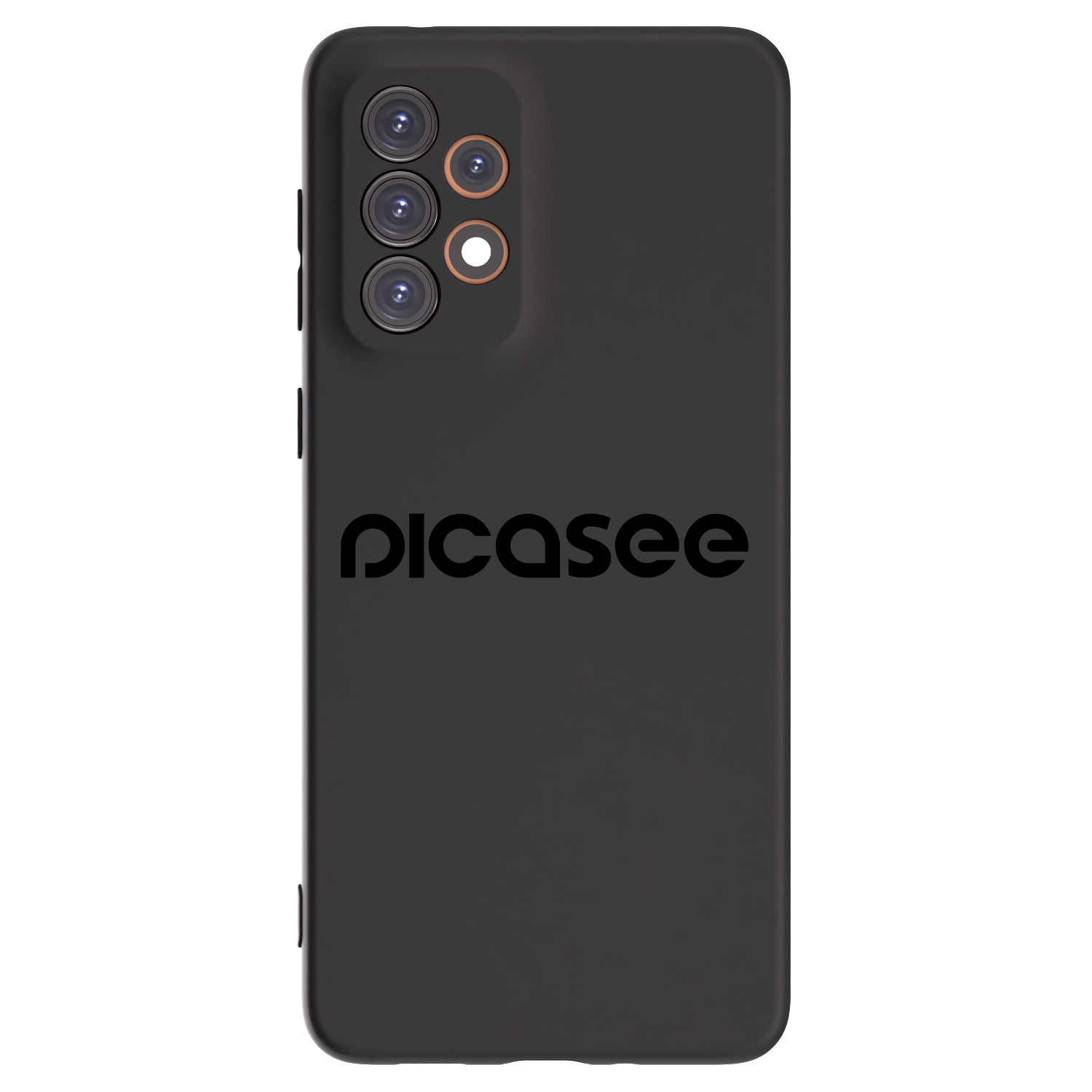 Picasee Samsung Galaxy A33 5G A336 Hülle - Schwarzes Silikon - Picasee - new logo - black