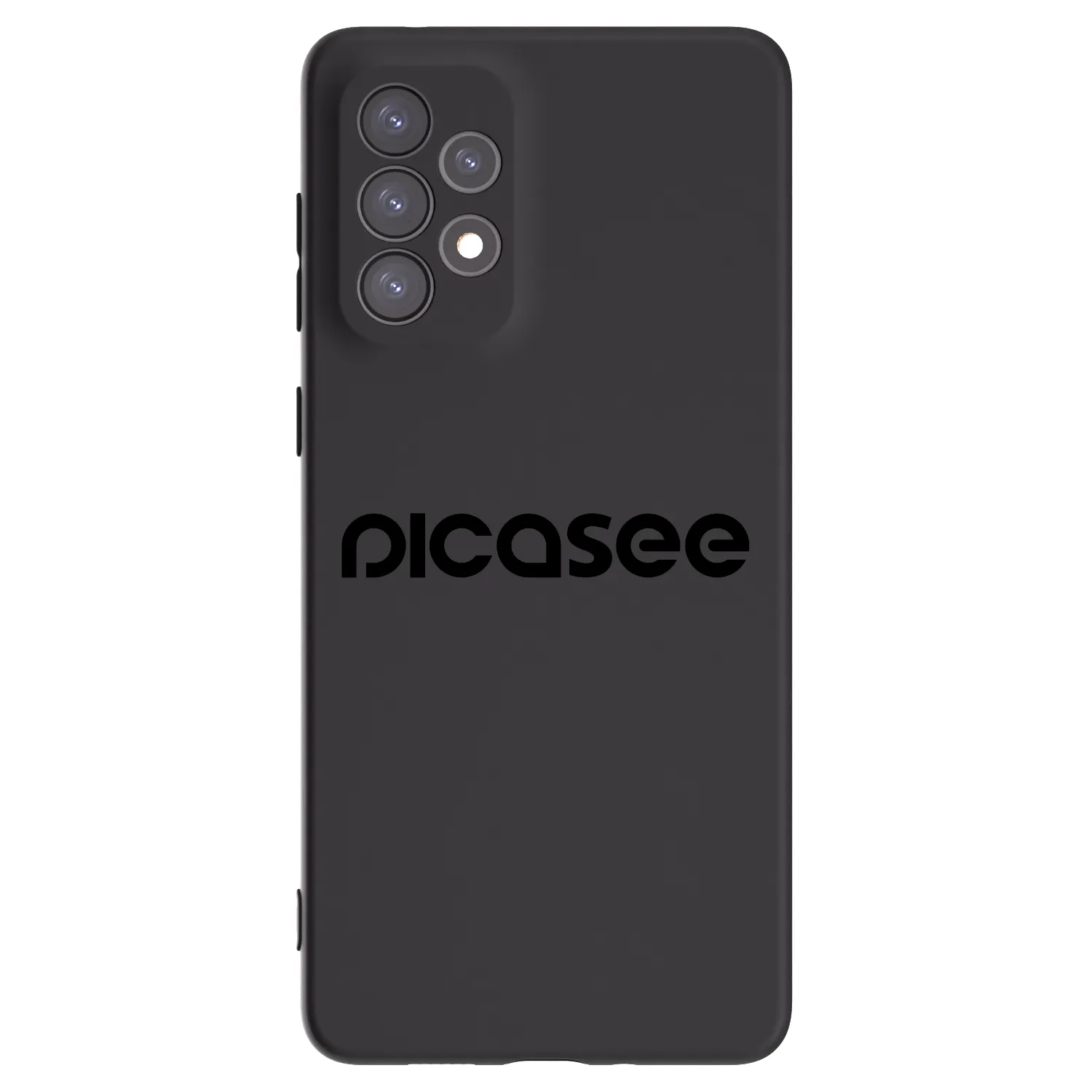 Picasee Samsung Galaxy A73 5G Hülle - Schwarzes Silikon - Picasee - new logo - black