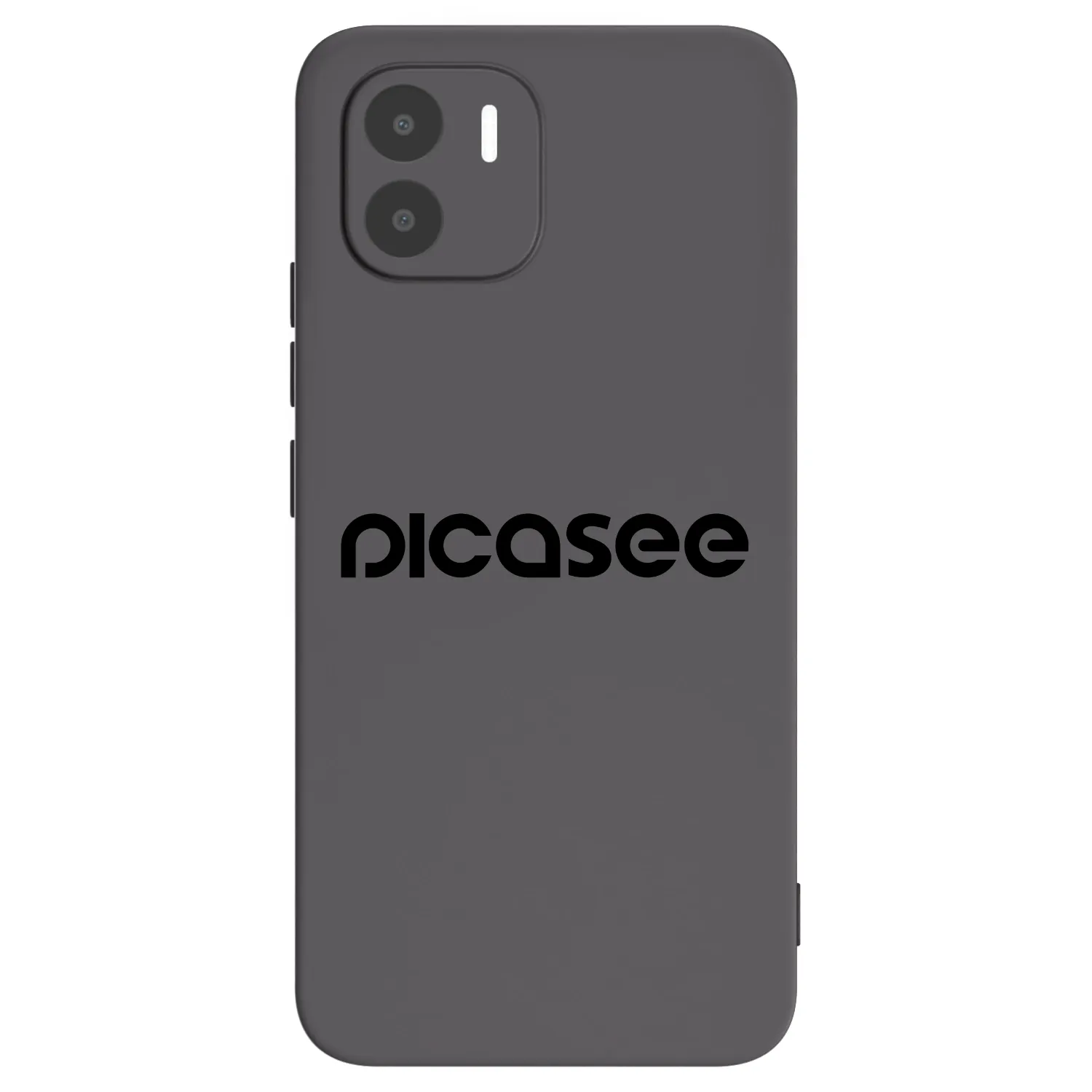Picasee Xiaomi Redmi A1 Hülle - Schwarzes Silikon - Picasee - new logo - black