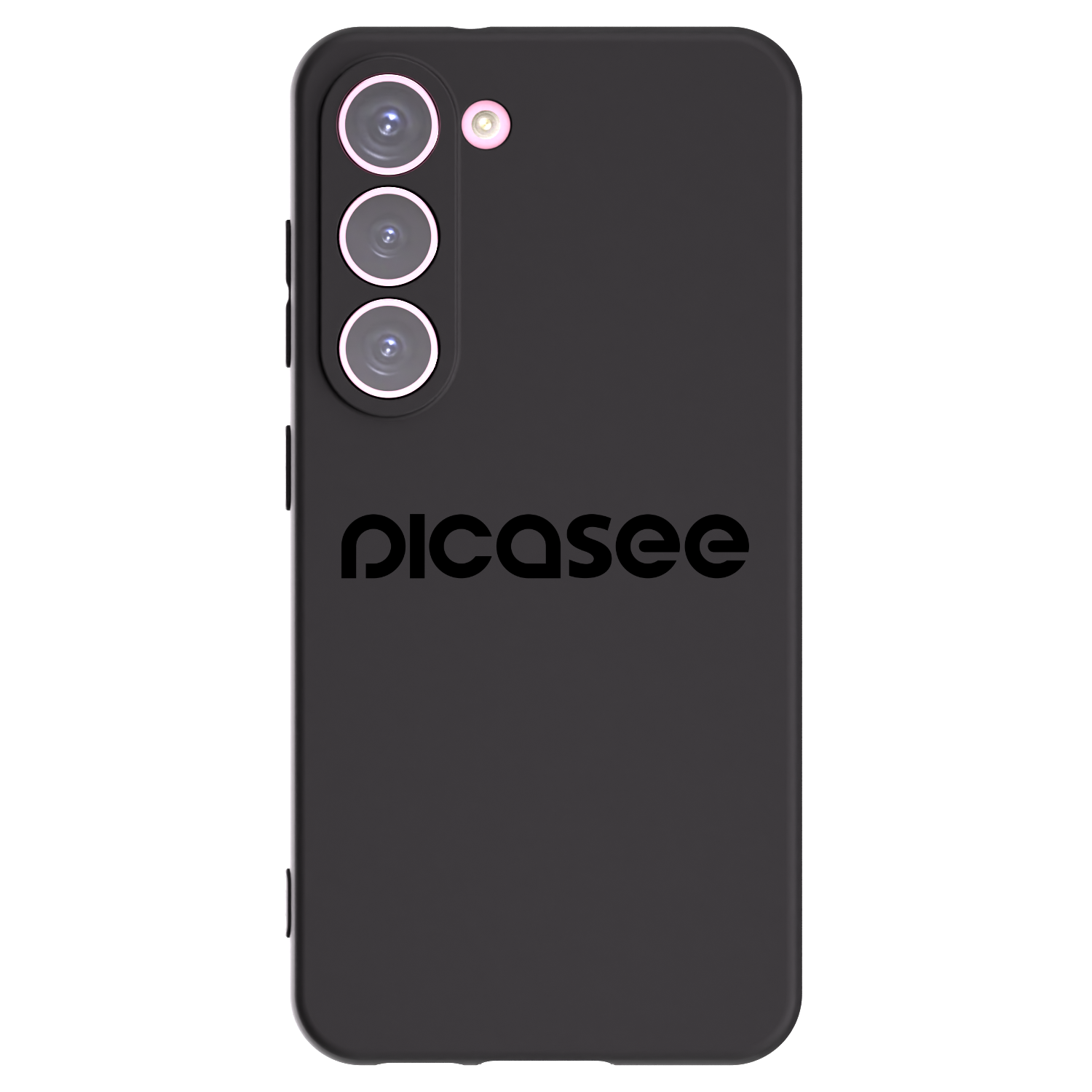 Picasee Samsung Galaxy S23 5G Hülle - Schwarzes Silikon - Picasee - new logo - black