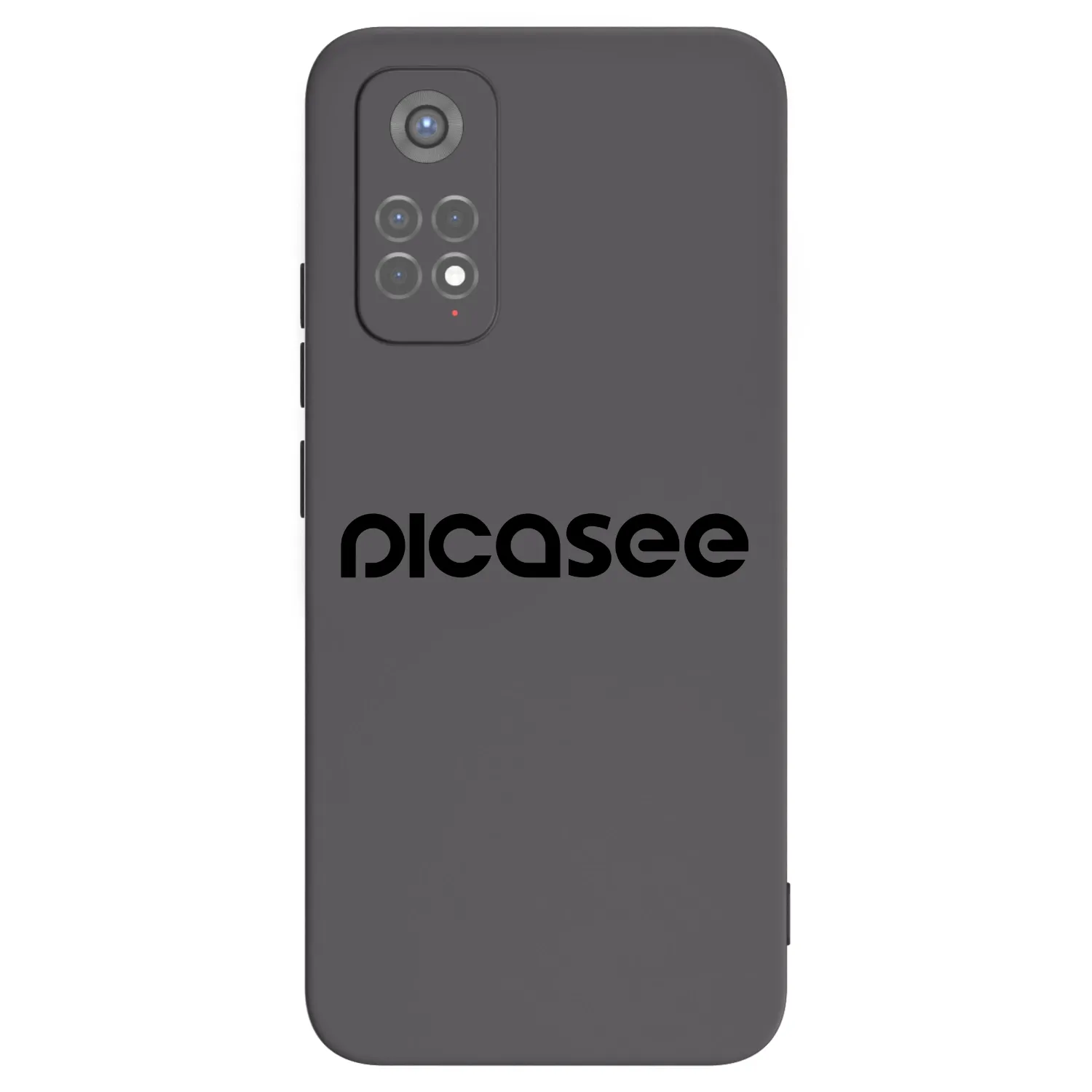Picasee Xiaomi Redmi Note 11S 5G Hülle - Schwarzes Silikon - Picasee - new logo - black