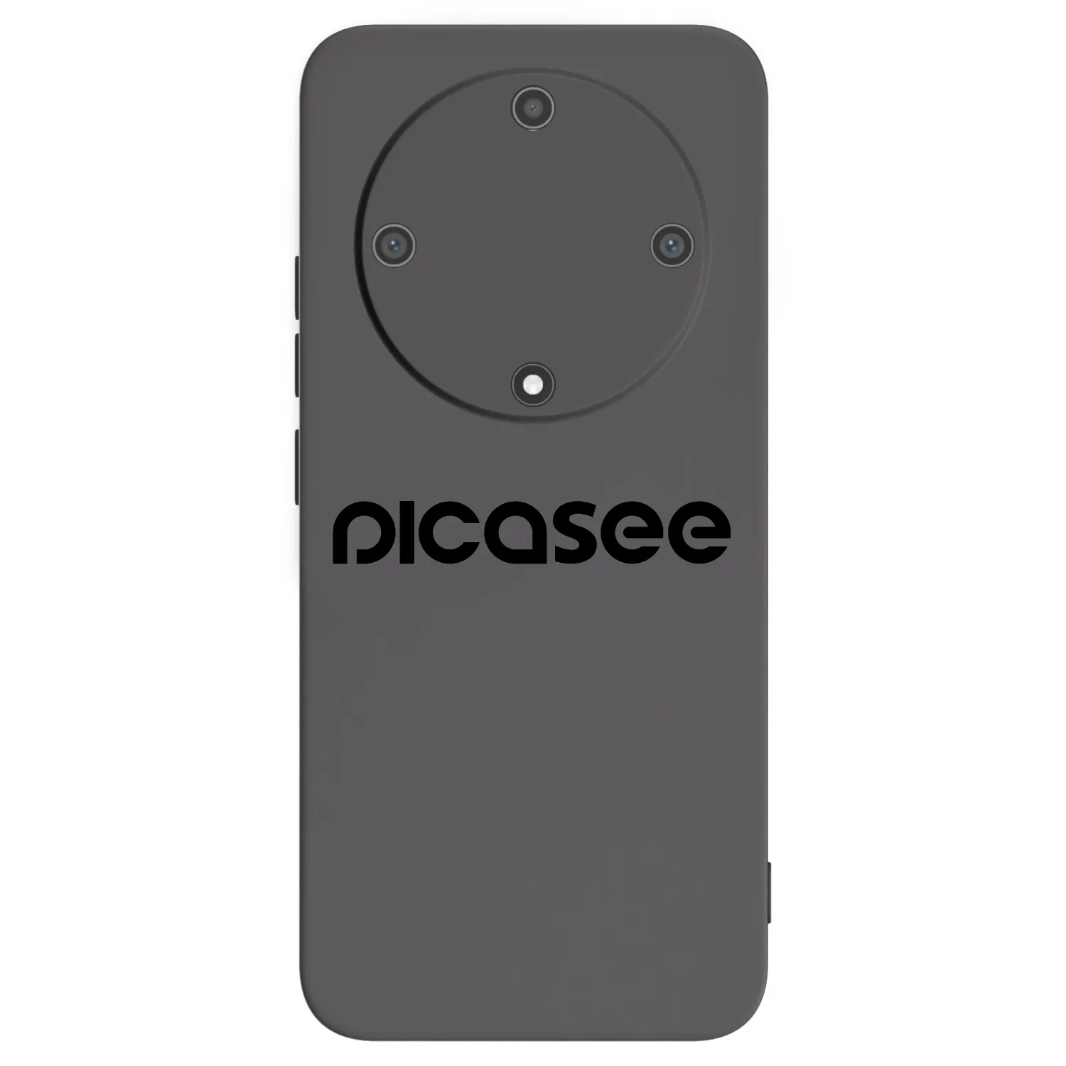 Picasee Honor Magic5 Lite 5G Hülle - Schwarzes Silikon - Picasee - new logo - black