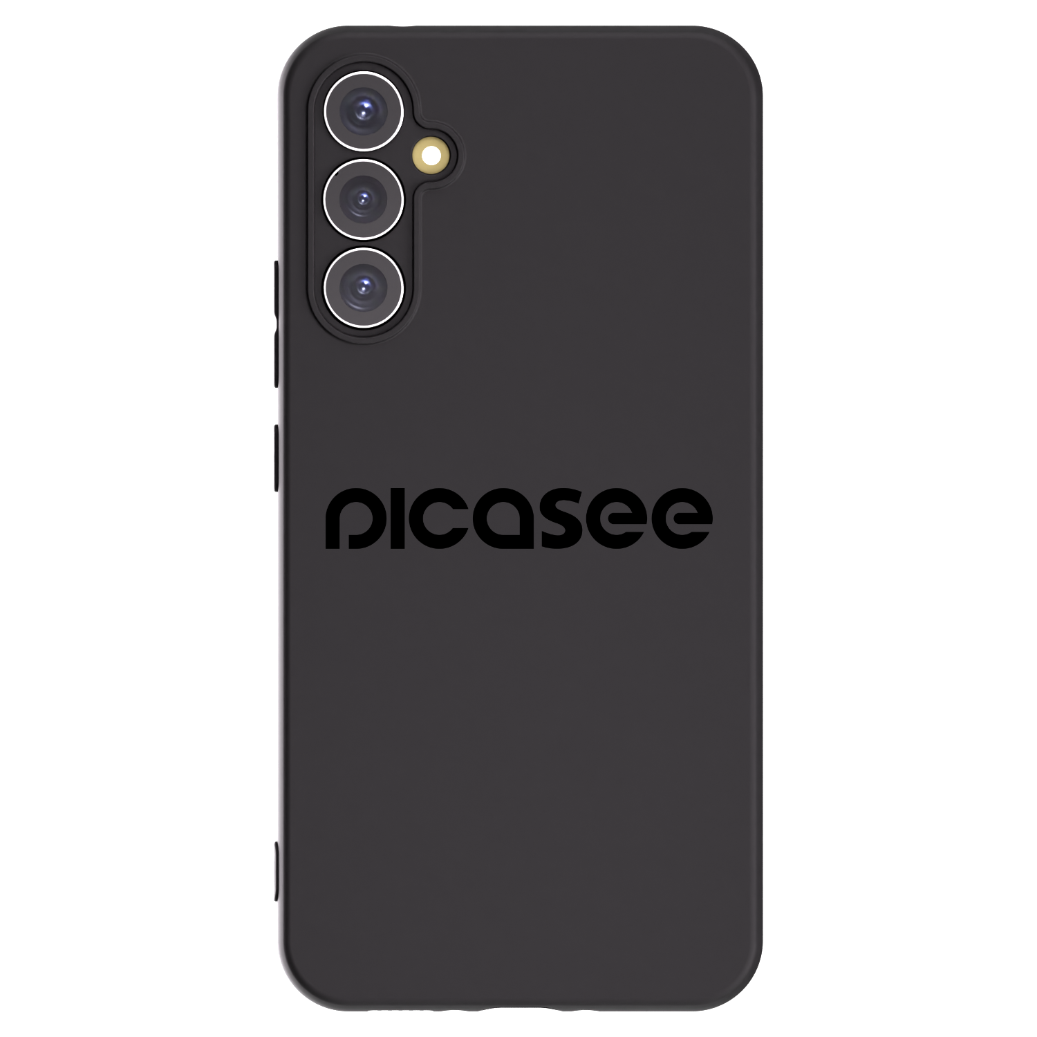 Picasee Samsung Galaxy A34 5G A346B Hülle - Schwarzes Silikon - Picasee - new logo - black