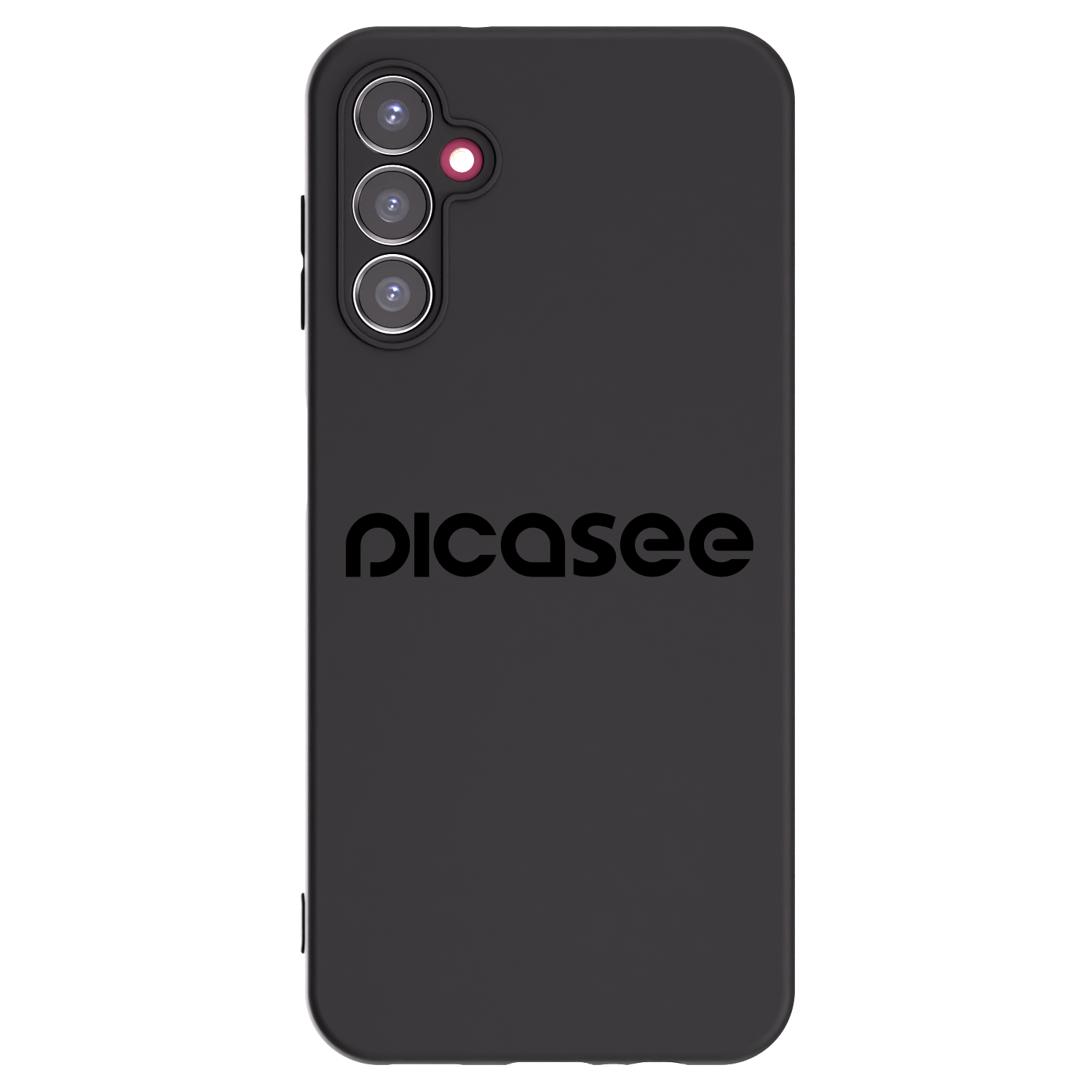 Picasee Samsung Galaxy A14 4G A145R Hülle - Schwarzes Silikon - Picasee - new logo - black