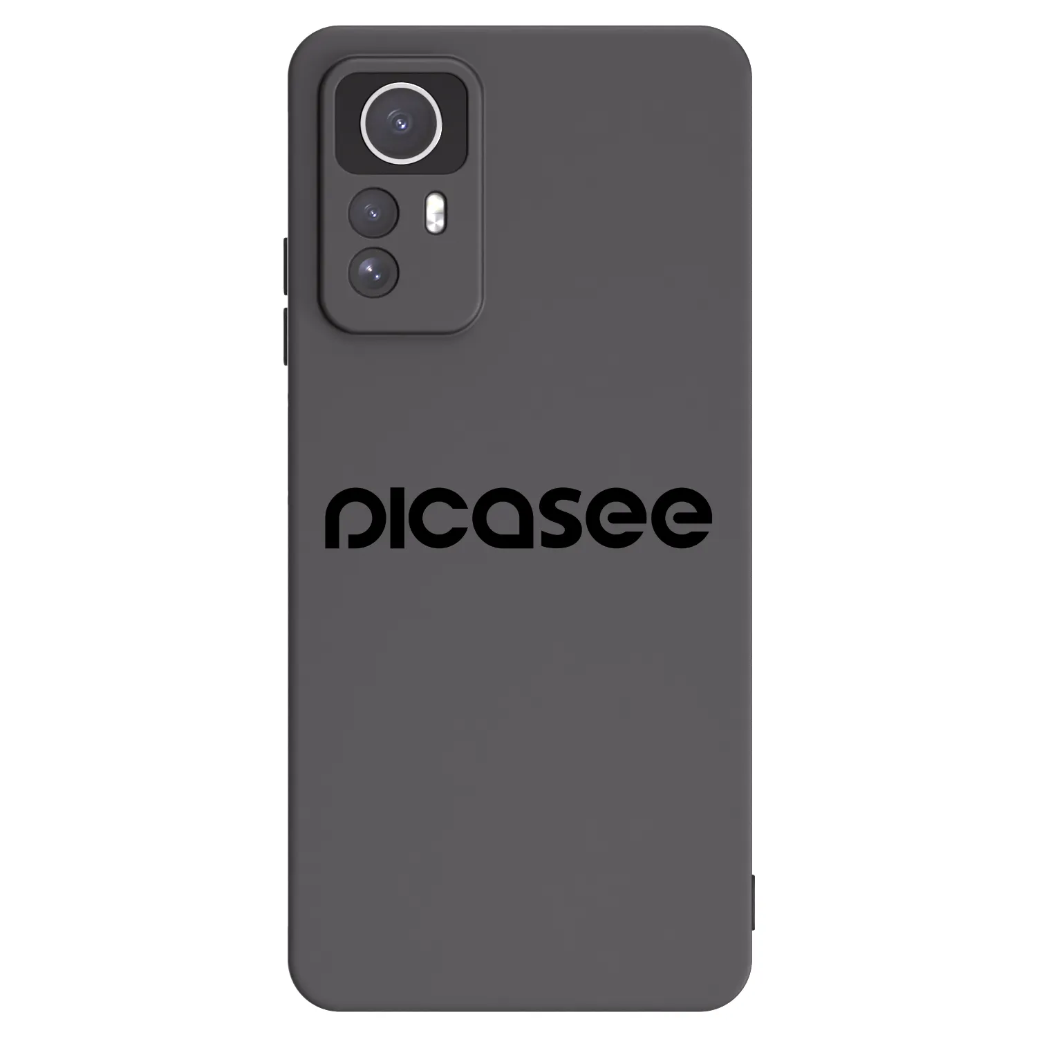 Picasee Xiaomi Redmi Note 12S Hülle - Schwarzes Silikon - Picasee - new logo - black