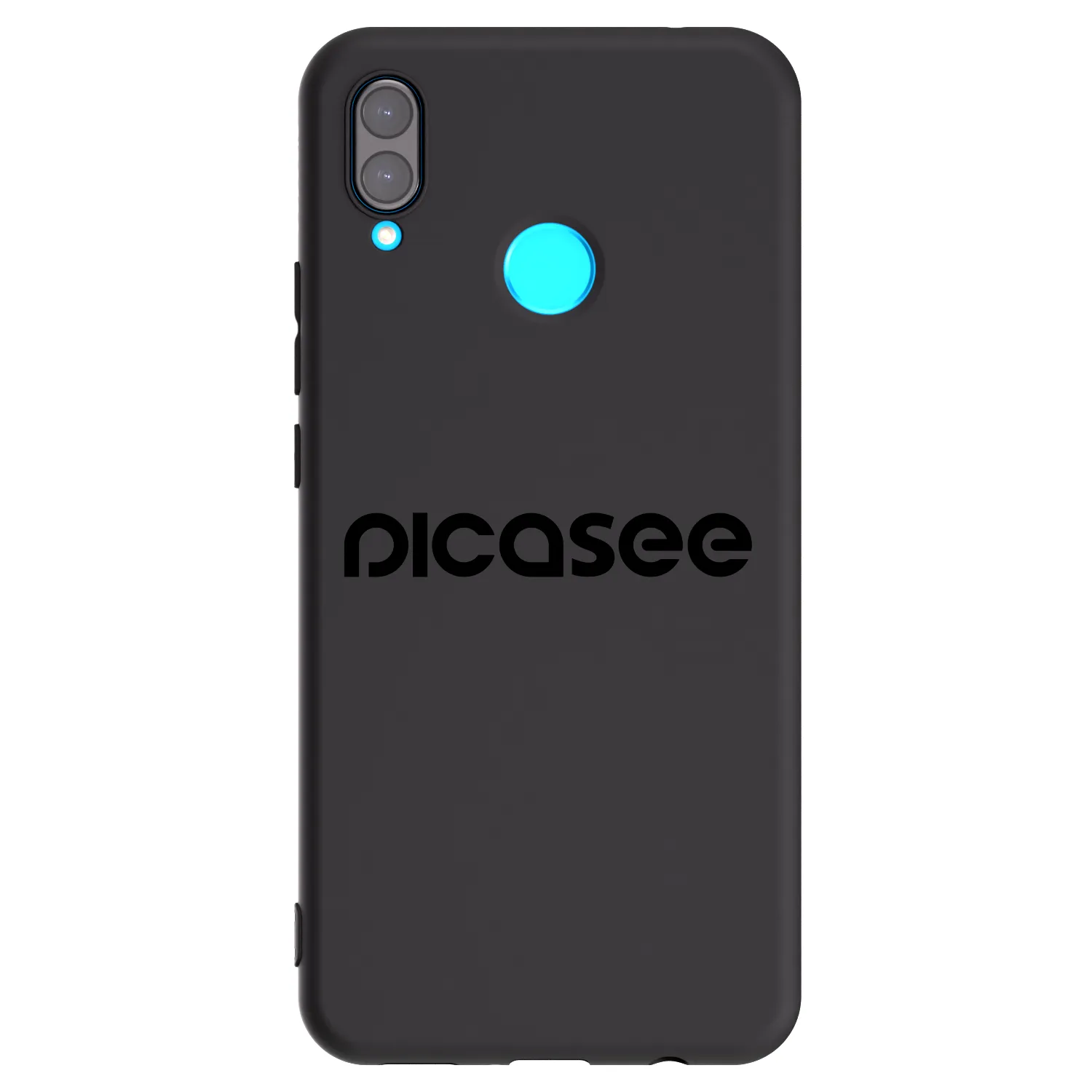Picasee Huawei Nova 3 Hülle - Schwarzes Silikon - Picasee - new logo - black