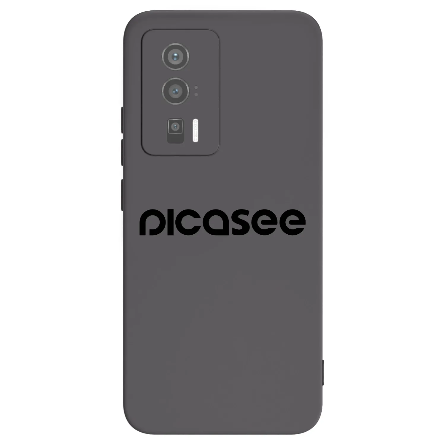 Picasee Xiaomi Poco F5 Pro 5G Hülle - Schwarzes Silikon - Picasee - new logo - black