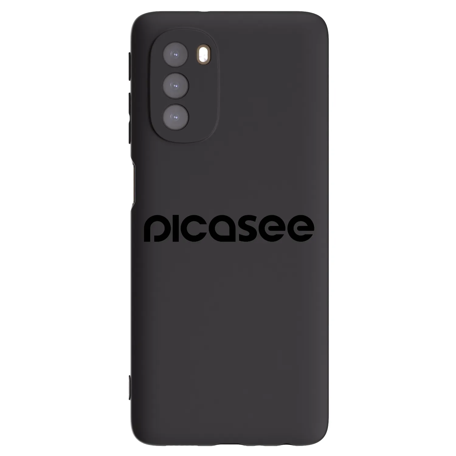 Picasee Motorola Moto G51 Hülle - Schwarzes Silikon - Picasee - new logo - black