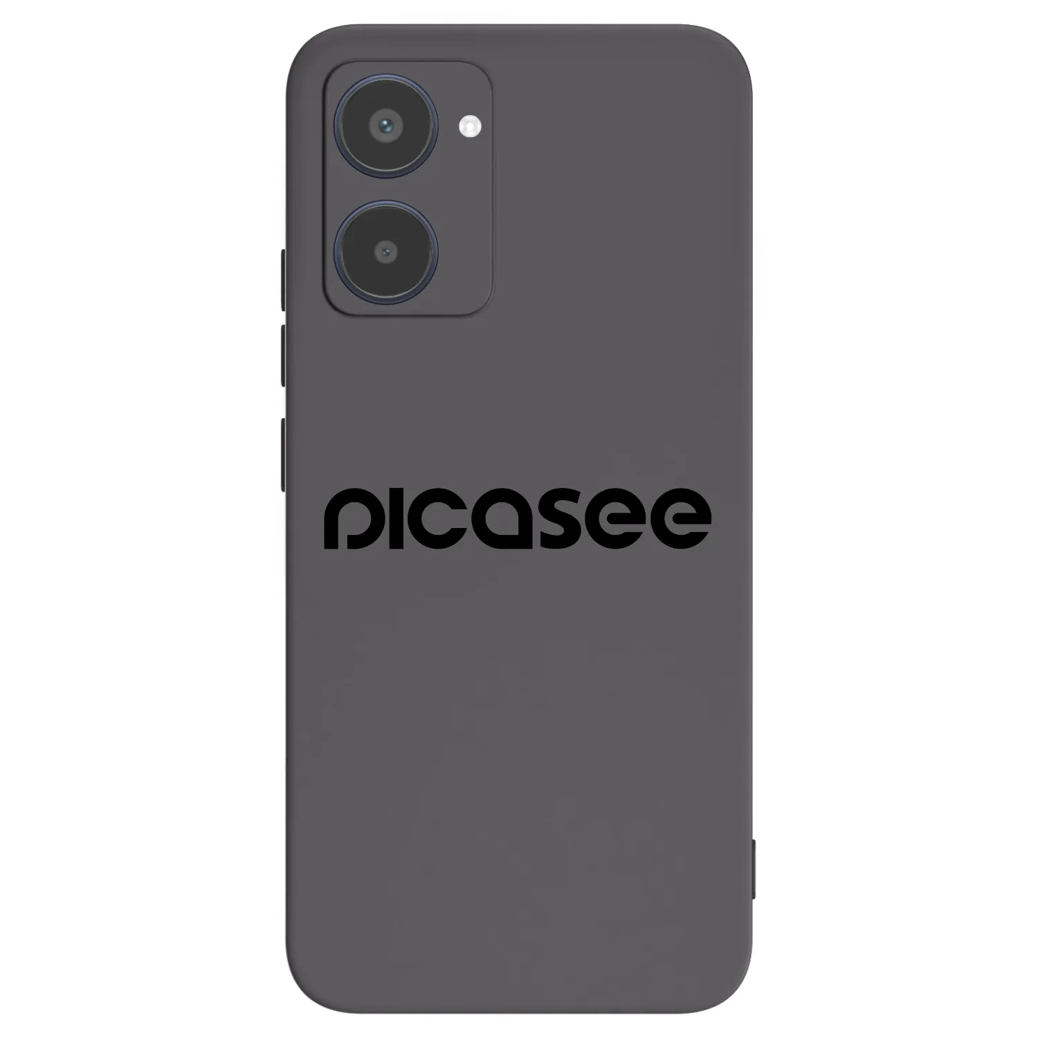 Picasee Realme 10 4G Hülle - Schwarzes Silikon - Picasee - new logo - black