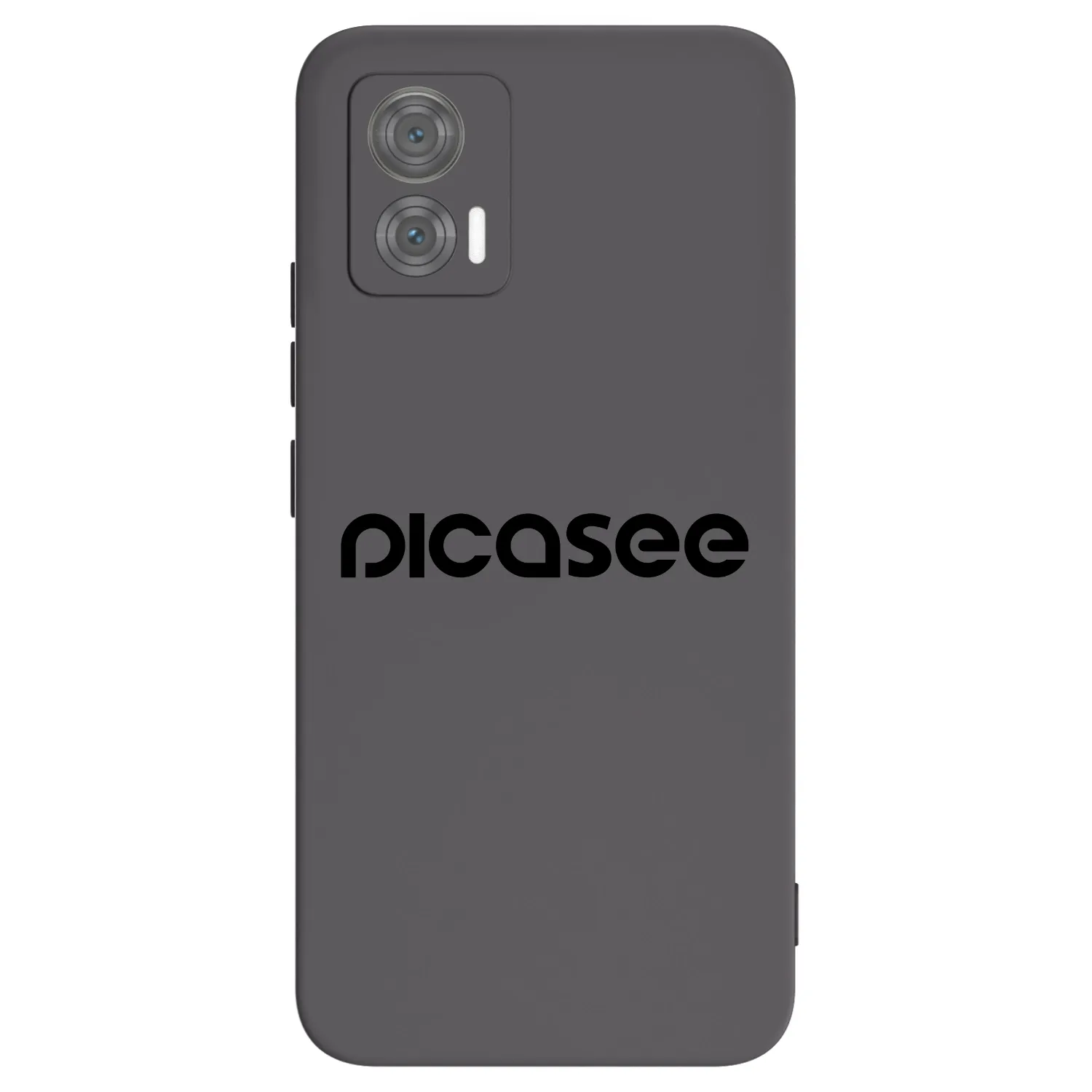 Picasee Motorola Edge 30 Neo Hülle - Schwarzes Silikon - Picasee - new logo - black