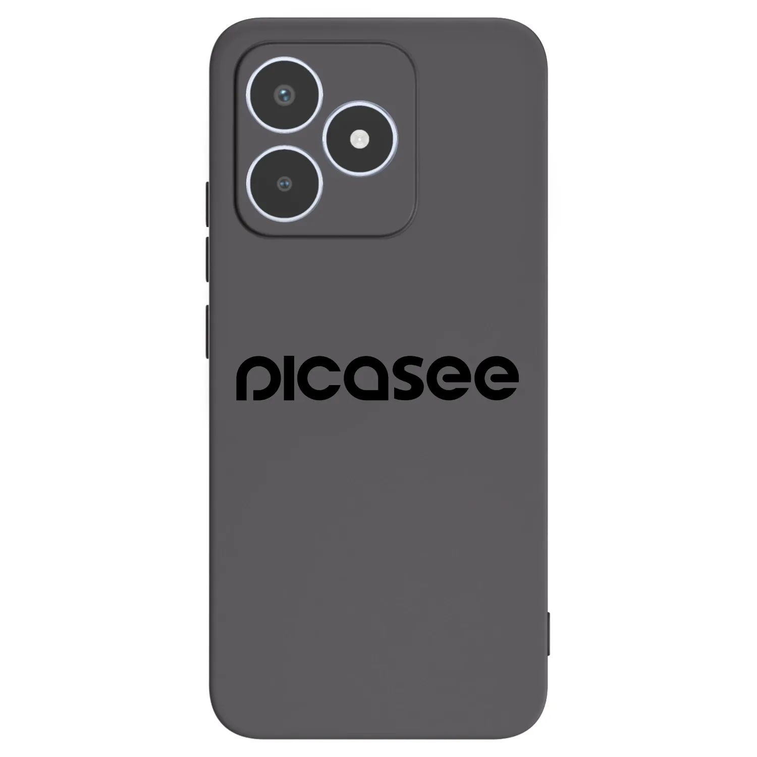 Picasee Realme C53 Hülle - Schwarzes Silikon - Picasee - new logo - black