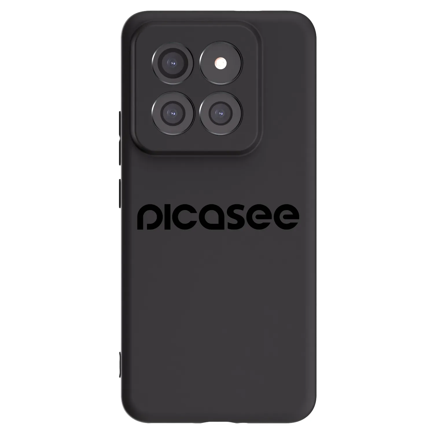 Picasee Xiaomi 14 Pro Hülle - Schwarzes Silikon - Picasee - new logo - black